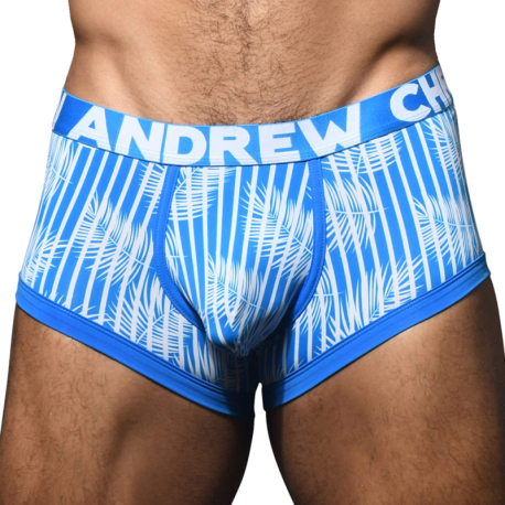 Andrew Christian Almost Naked Holiday Trunks - Blue