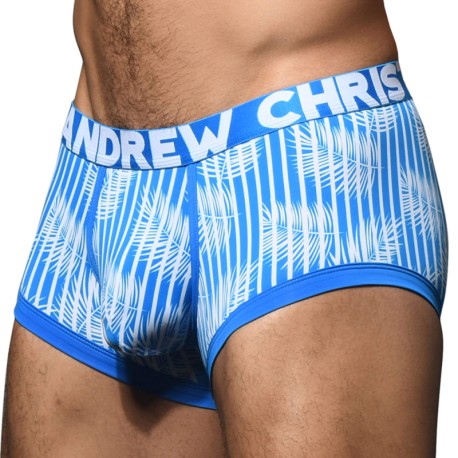 Andrew Christian Almost Naked Holiday Trunks - Blue