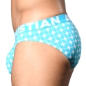 Andrew Christian Almost Naked Viceroy Briefs - Turquoise