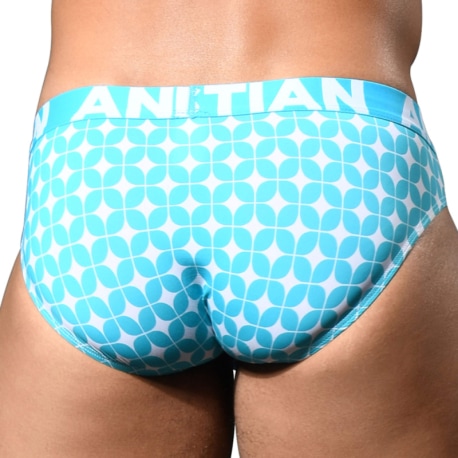 Andrew Christian Almost Naked Viceroy Briefs - Turquoise