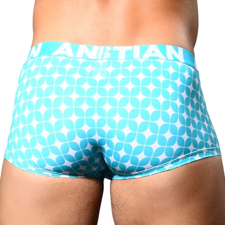 Andrew Christian Boxer Court Almost Naked Viceroy Turquoise