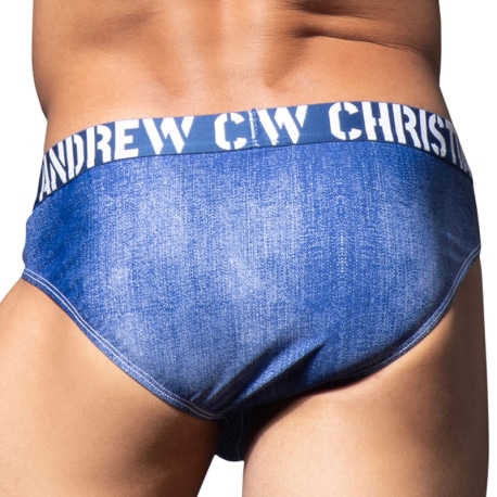 Andrew Christian Slip Western Indigo