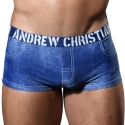 Andrew Christian Boxer Pocket Western Indigo