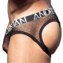 Andrew Christian Jock Strap Bubble Butt en Dentelle Noir