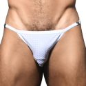 Andrew Christian Platinum Buckle Briefs - White