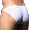 Andrew Christian Platinum Buckle Briefs - White