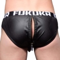 Andrew Christian FUKR Zip Briefs - Black