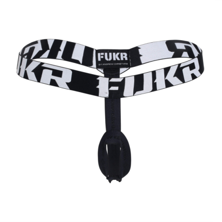 Andrew Christian FUKR C-Ring Thong - Black