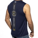 ES Collection Circuit Festival Tank Top - Navy