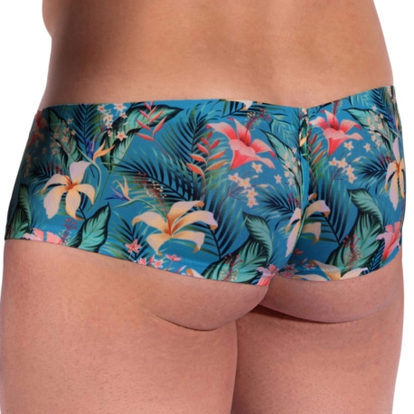 Manstore M800 Hot String Pants - Blue Flower