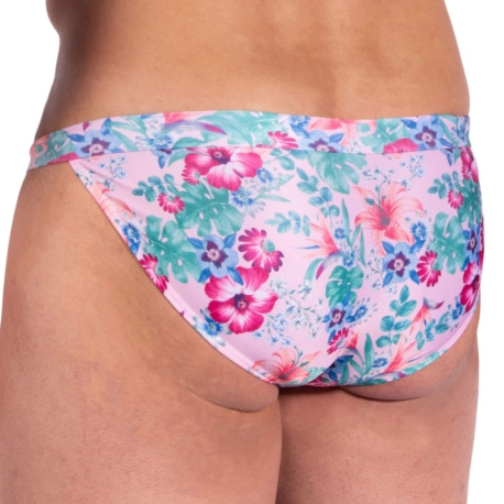 Manstore M2379 Micro Swim Tanga Briefs - Pink