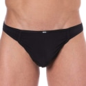 SKU Microfiber Thong - Black