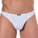 SKU Microfiber Thong - White