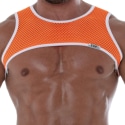 TOF Paris Harnais Neon Mesh Orange Fluo