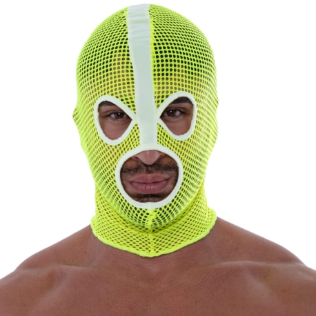 TOF Paris Neon Mesh Hood - Neon Yellow