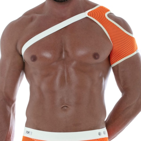 TOF Paris Neon Mesh Shoulder Harness - Neon Orange