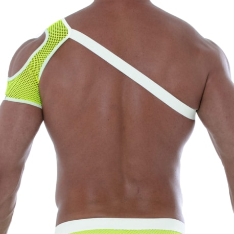 TOF Paris Neon Mesh Shoulder Harness - Neon Yellow