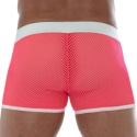 TOF Paris Neon Mesh Shorts - Neon Pink