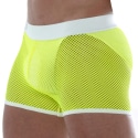 TOF Paris Neon Mesh Shorts - Neon Yellow