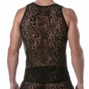 TOF Paris Lace Tank Top - Black