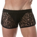 TOF Paris Retro Lace Shorts - Black