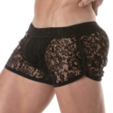 TOF Paris Retro Lace Shorts - Black