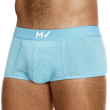 Modus Vivendi Plain Knit Trunks - Light Blue