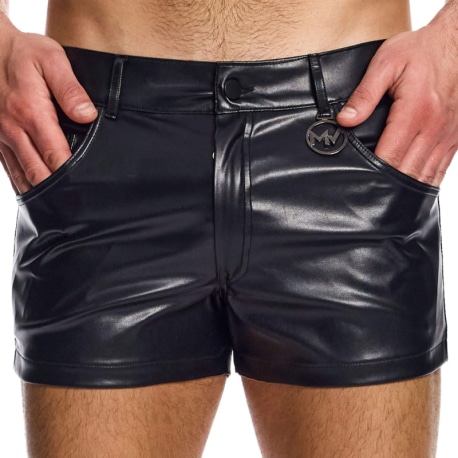 Modus Vivendi Leather Shorts - Black