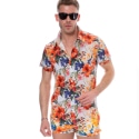 SKU Tropical Summer Shirt - White