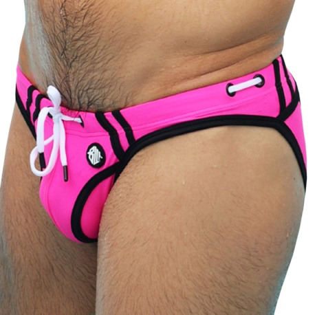 Breedwell Expose Swim Briefs - Neon Pink