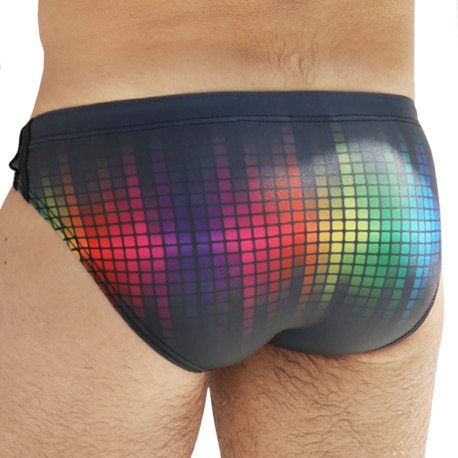 Breedwell Pride EQ Swim Briefs - Rainbow