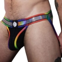 Breedwell Jock Strap Pride Réfléchissant Noir