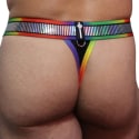 Breedwell Pride Reflector Thong - Black