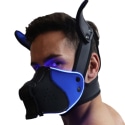 Breedwell Masque de Chiot Poundtown 2.0 - Noir - Bleu