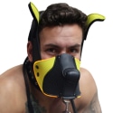 Breedwell Poundtown Pup Mask 2.0 - Black - Yellow