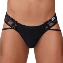 CandyMan String Jock Dentelle Noir