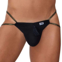 CandyMan Pompom Thong - Black