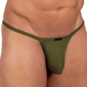 Manstore M2387 Bungee Thong - Khaki