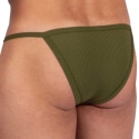 Manstore M2387 Cheeky Tanga Briefs - Khaki