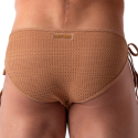 Barcode Miko Mesh Briefs - Brown