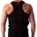 Barcode Lunt Mesh Tank Top - Black