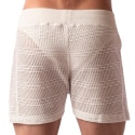 Barcode Buko Mesh Shorts - White