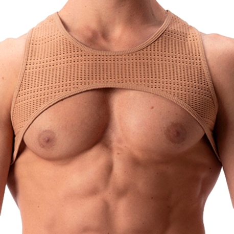 Barcode Xime Mesh Harness - Brown