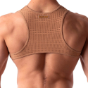 Barcode Xime Mesh Harness - Brown