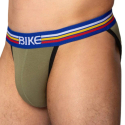 Bike Cotton Tanga Briefs - Olive