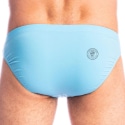 L'Homme invisible Celestite Swim Briefs - Sky Blue