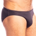 L'Homme invisible Nonza Swim Briefs - Charcoal