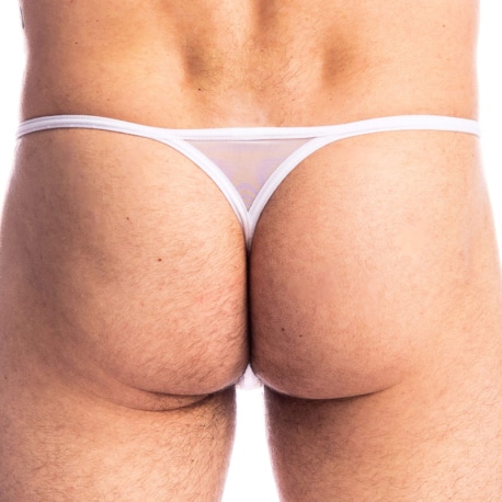 L'Homme invisible Pure Sin Striptease Thong - White