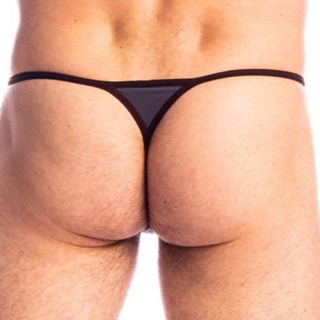 L'Homme invisible String Striptease de Bain Nonza Anthracite