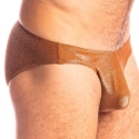 L'Homme invisible Desert Gold Mini Briefs - Copper